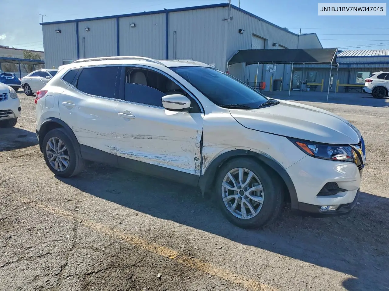 JN1BJ1BV7NW347045 2022 Nissan Rogue Sport Sv