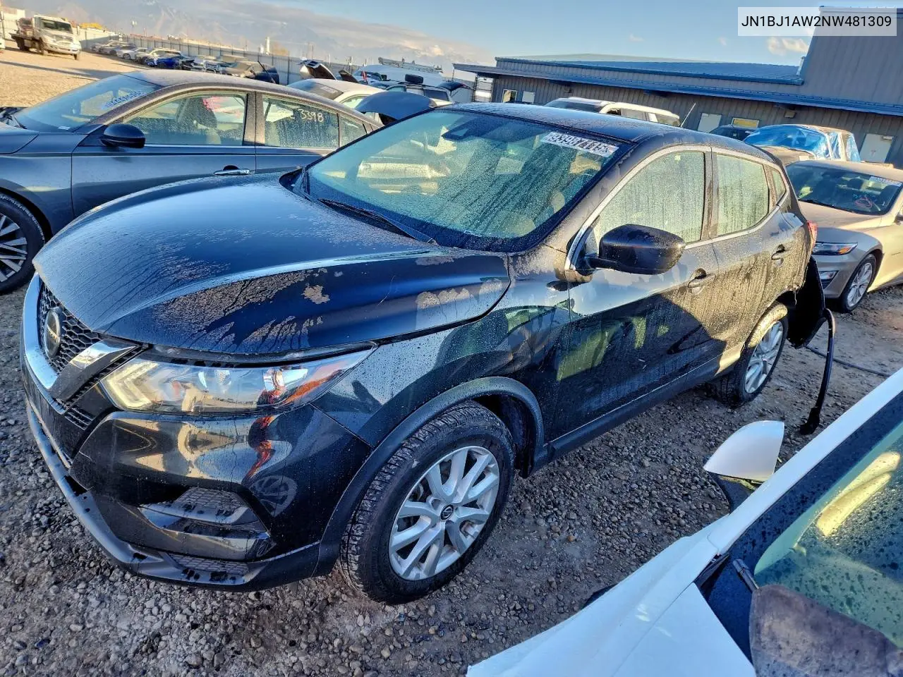 JN1BJ1AW2NW481309 2022 Nissan Rogue Sport S