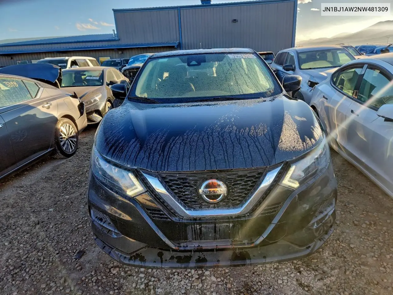 JN1BJ1AW2NW481309 2022 Nissan Rogue Sport S
