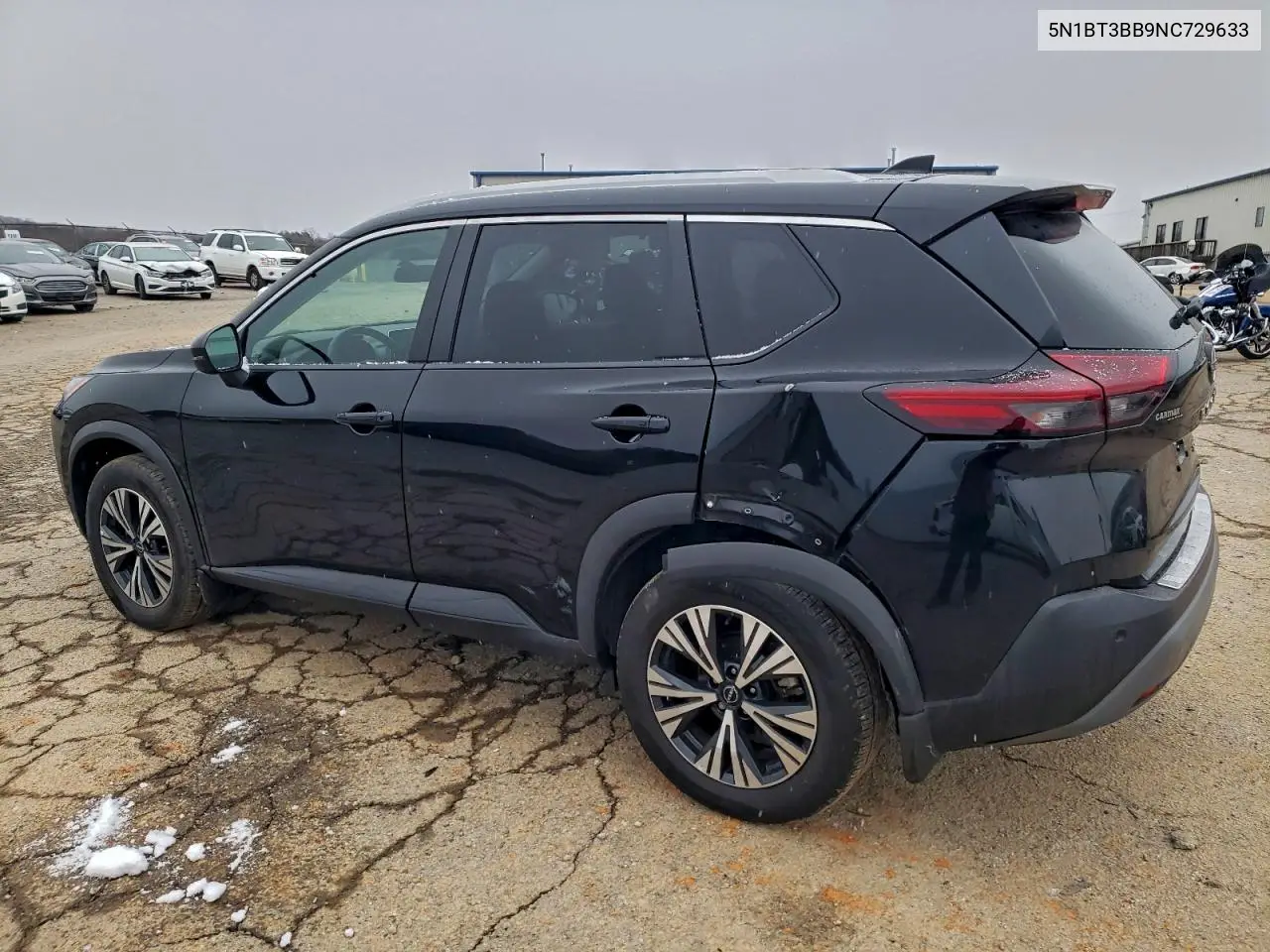 5N1BT3BB9NC729633 2022 Nissan Rogue Sv
