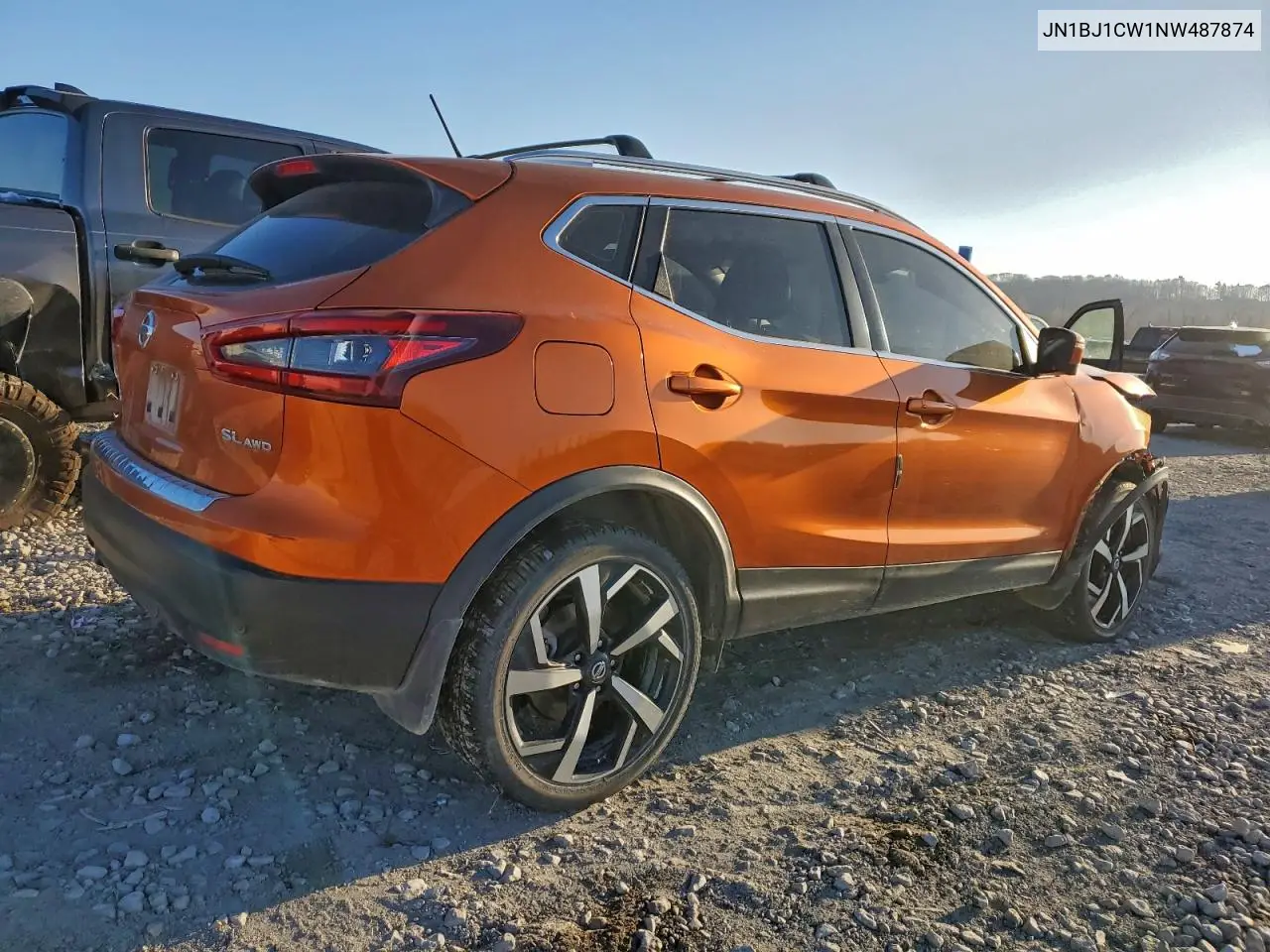 JN1BJ1CW1NW487874 2022 Nissan Rogue Sport Sl