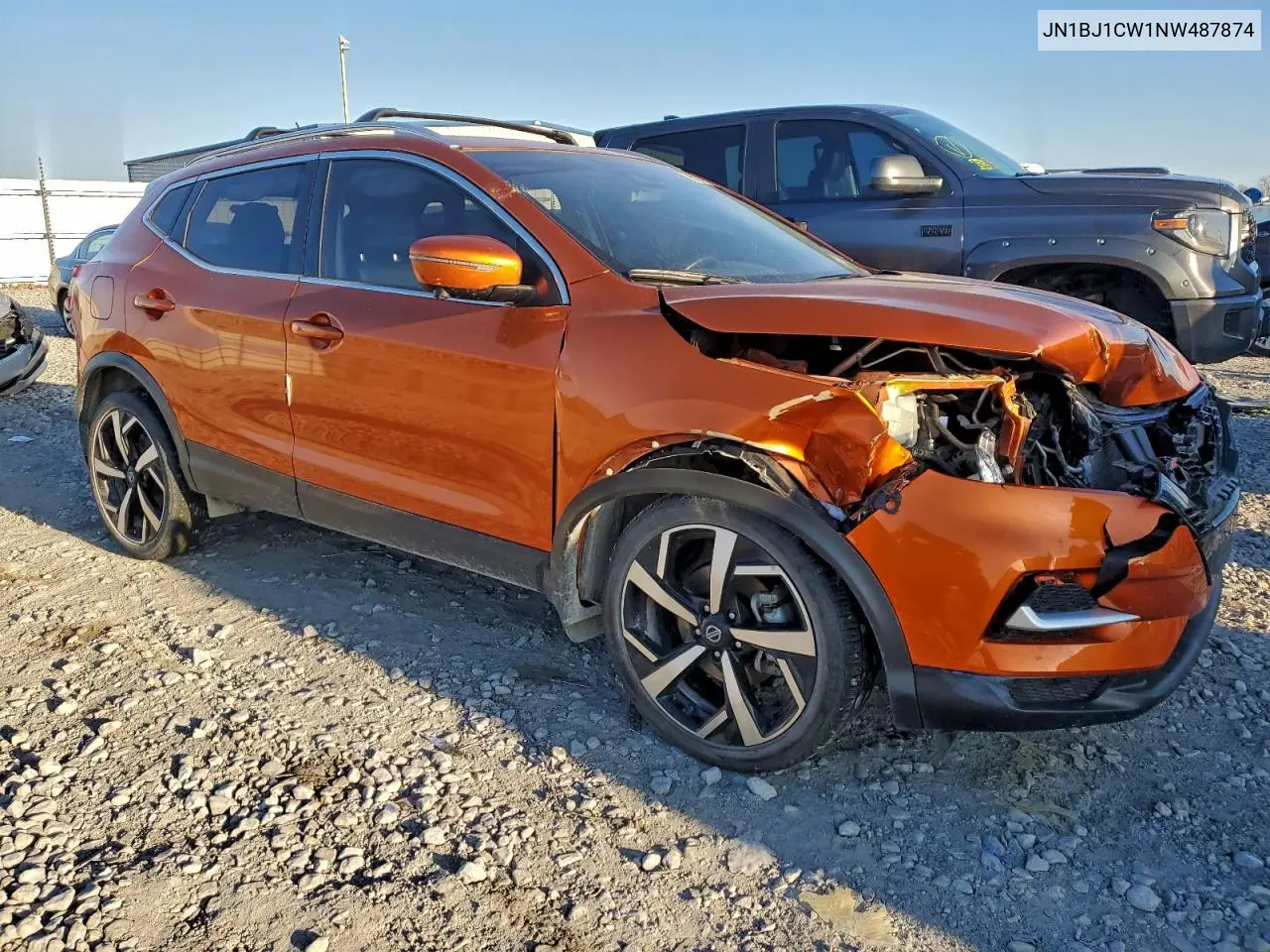 JN1BJ1CW1NW487874 2022 Nissan Rogue Sport Sl