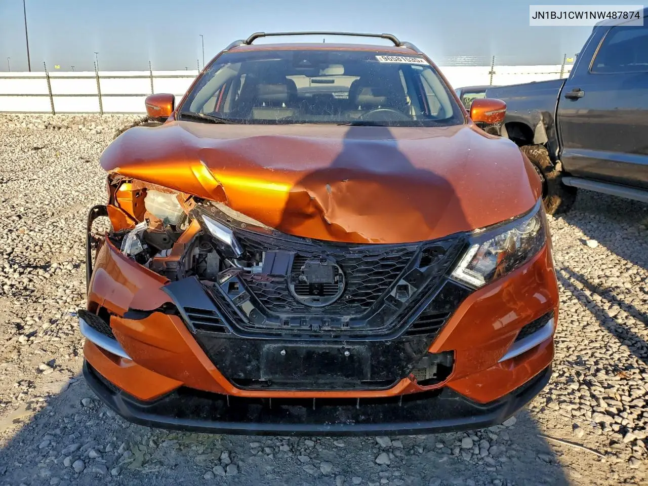 JN1BJ1CW1NW487874 2022 Nissan Rogue Sport Sl