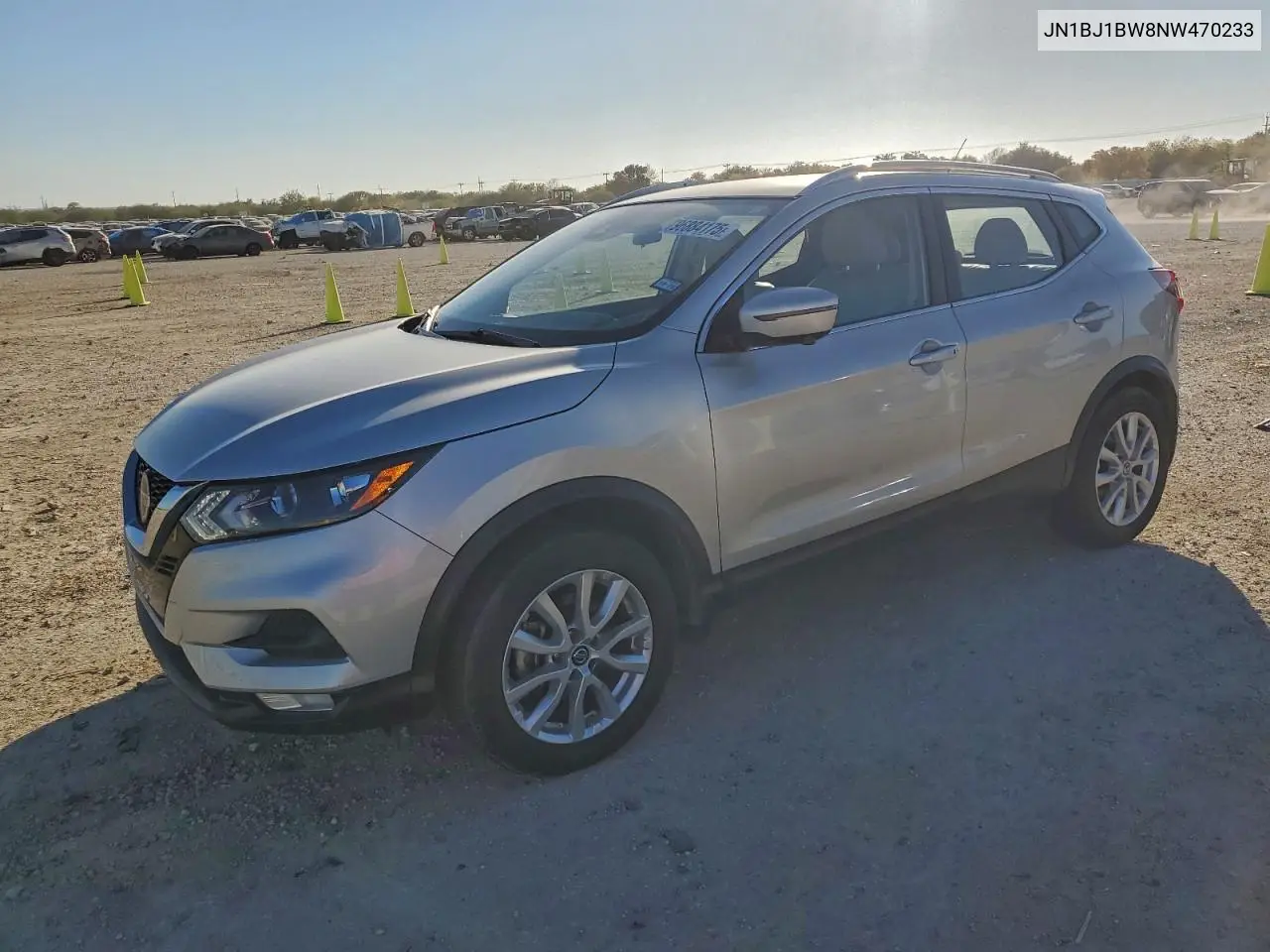 JN1BJ1BW8NW470233 2022 Nissan Rogue Sport Sv