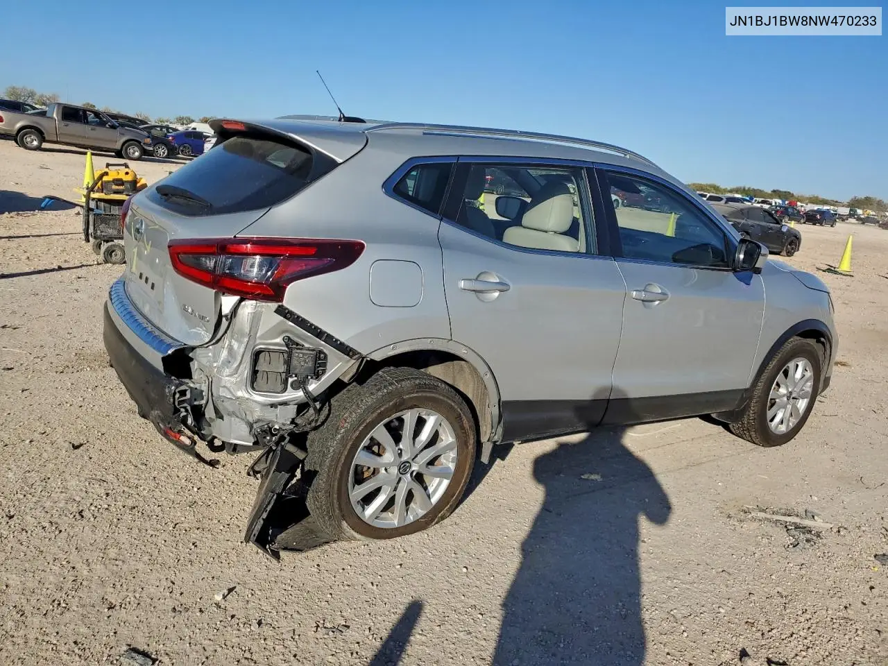 JN1BJ1BW8NW470233 2022 Nissan Rogue Sport Sv