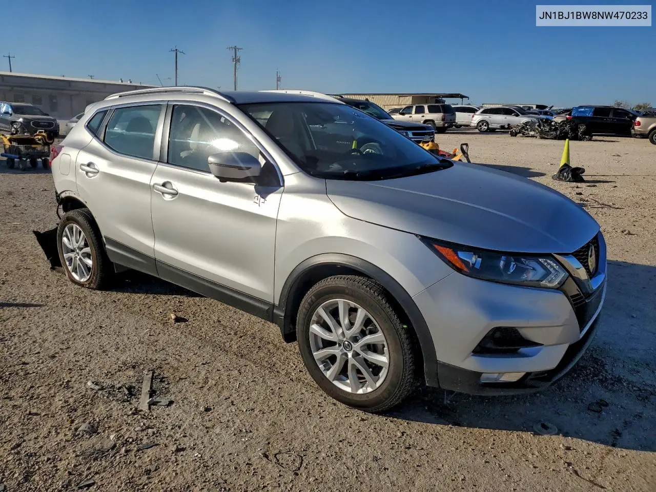 JN1BJ1BW8NW470233 2022 Nissan Rogue Sport Sv