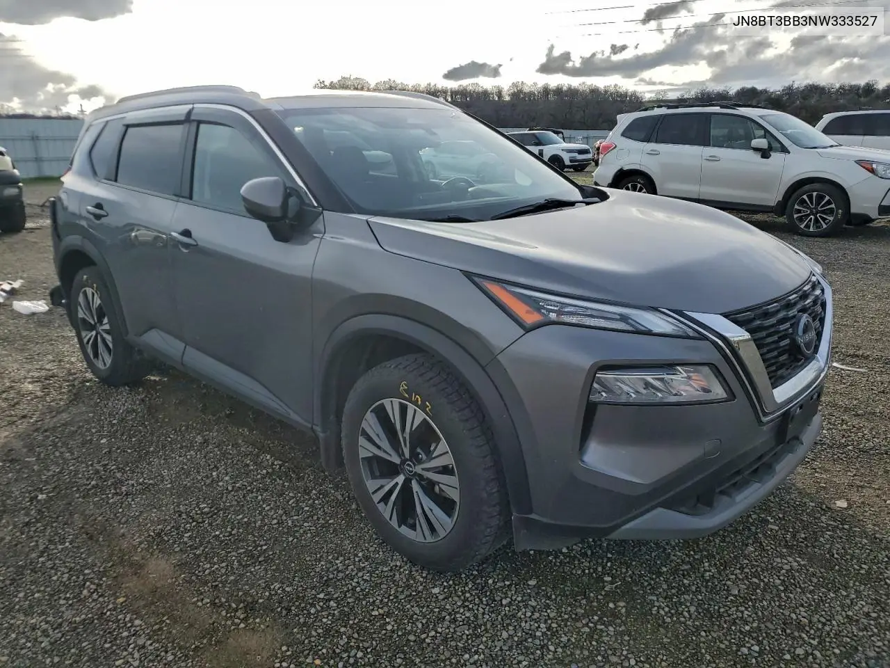 JN8BT3BB3NW333527 2022 Nissan Rogue Sv