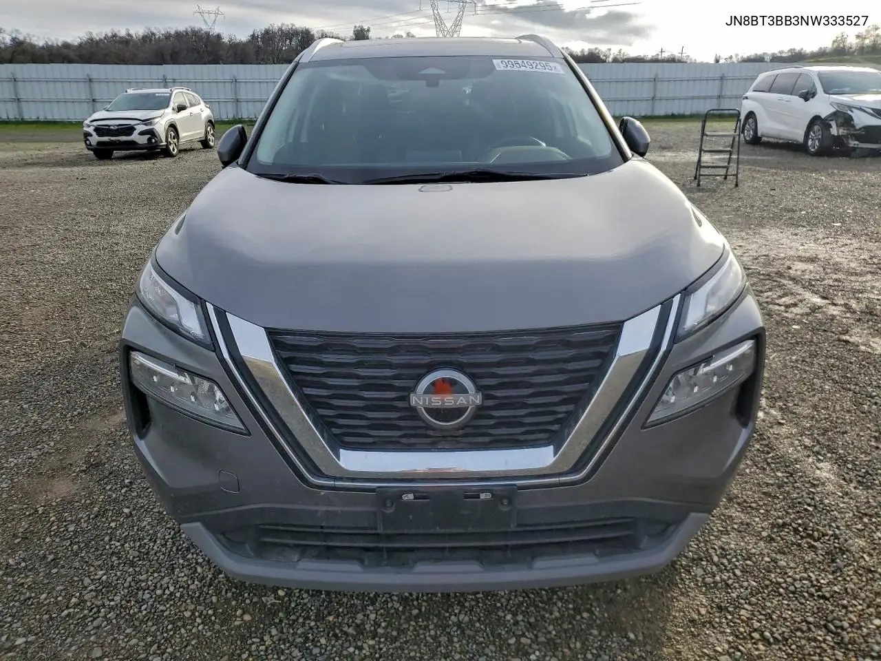 JN8BT3BB3NW333527 2022 Nissan Rogue Sv