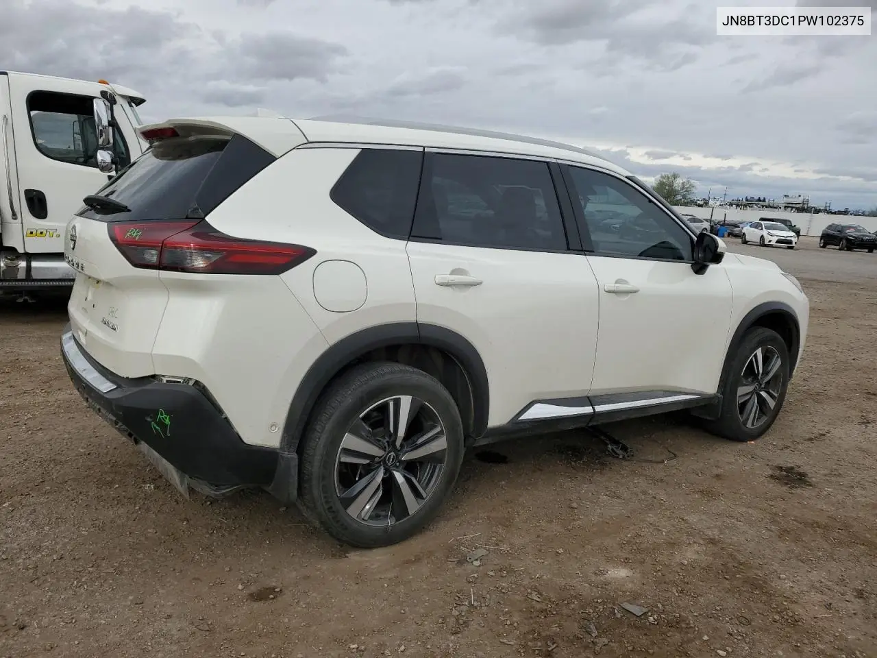 JN8BT3DC1PW102375 2023 Nissan Rogue Platinum