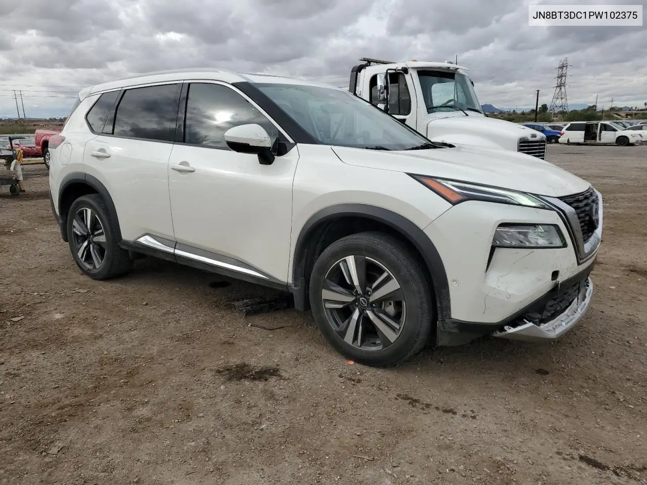JN8BT3DC1PW102375 2023 Nissan Rogue Platinum