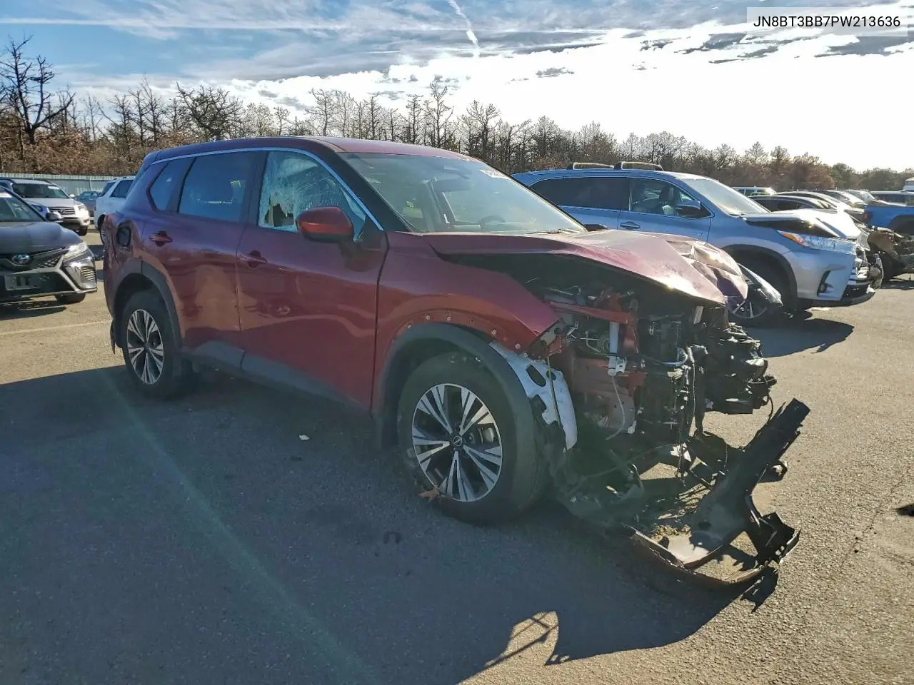 JN8BT3BB7PW213636 2023 Nissan Rogue Sv