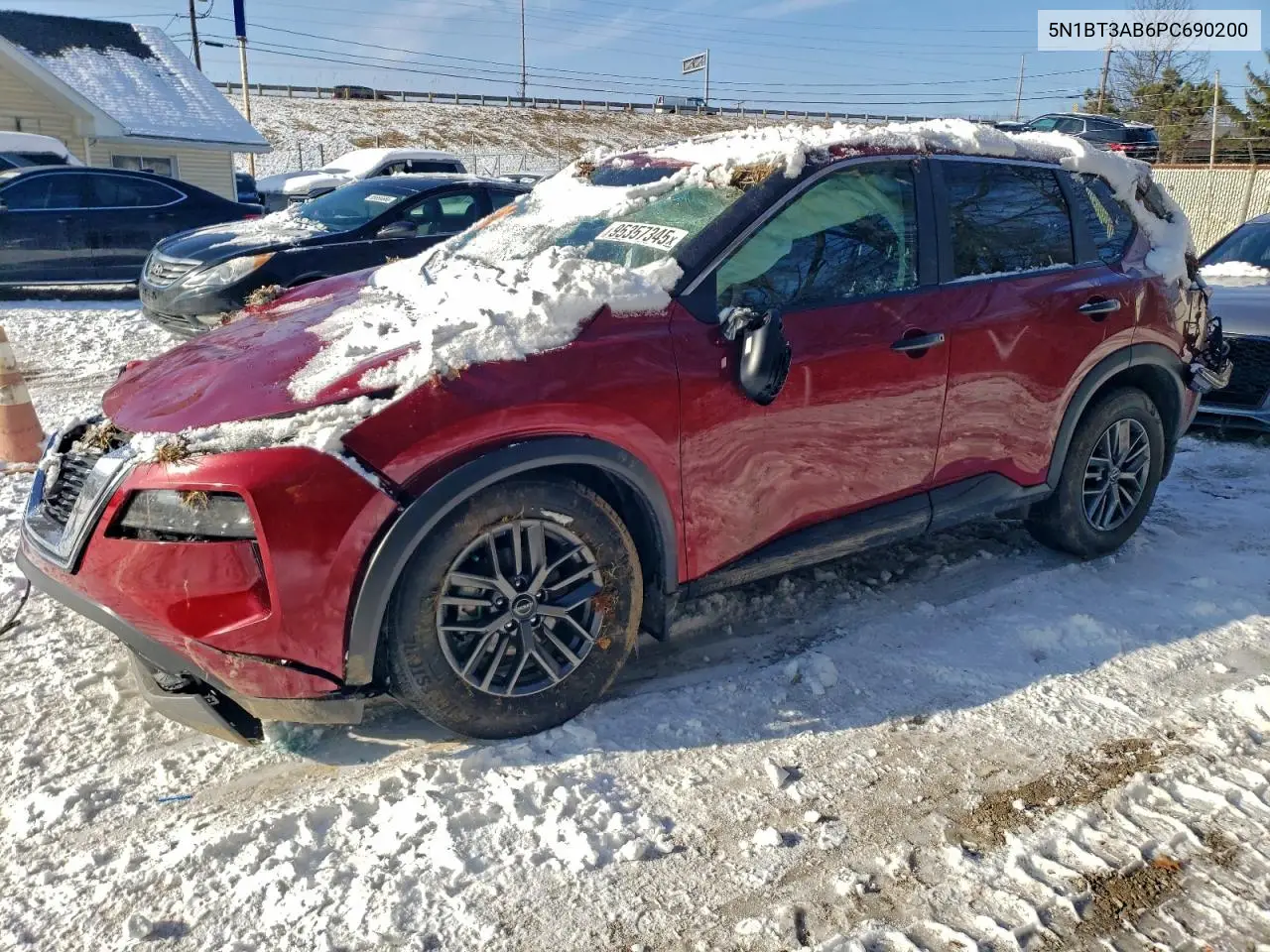 5N1BT3AB6PC690200 2023 Nissan Rogue S