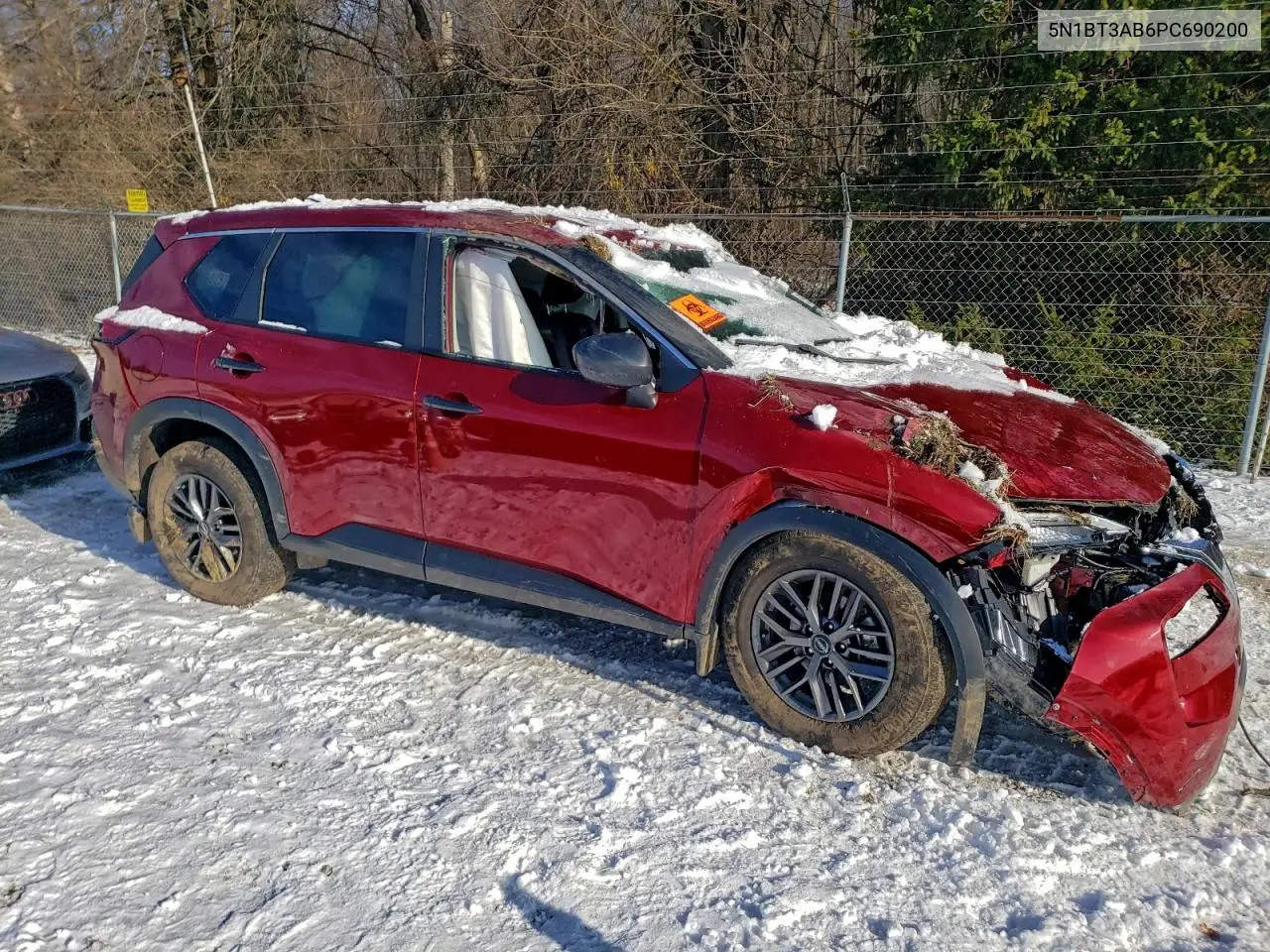 5N1BT3AB6PC690200 2023 Nissan Rogue S