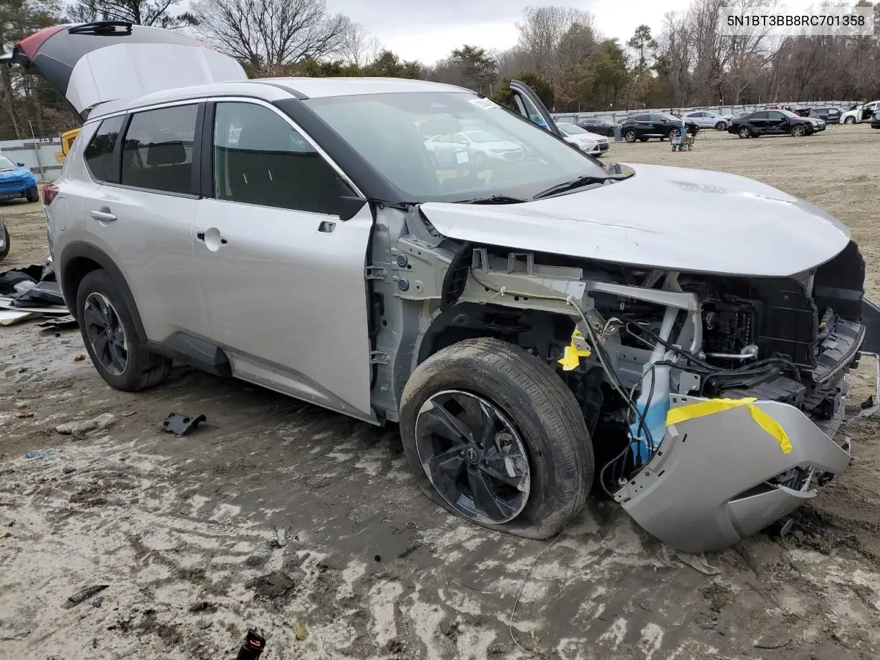 5N1BT3BB8RC701358 2024 Nissan Rogue Sv