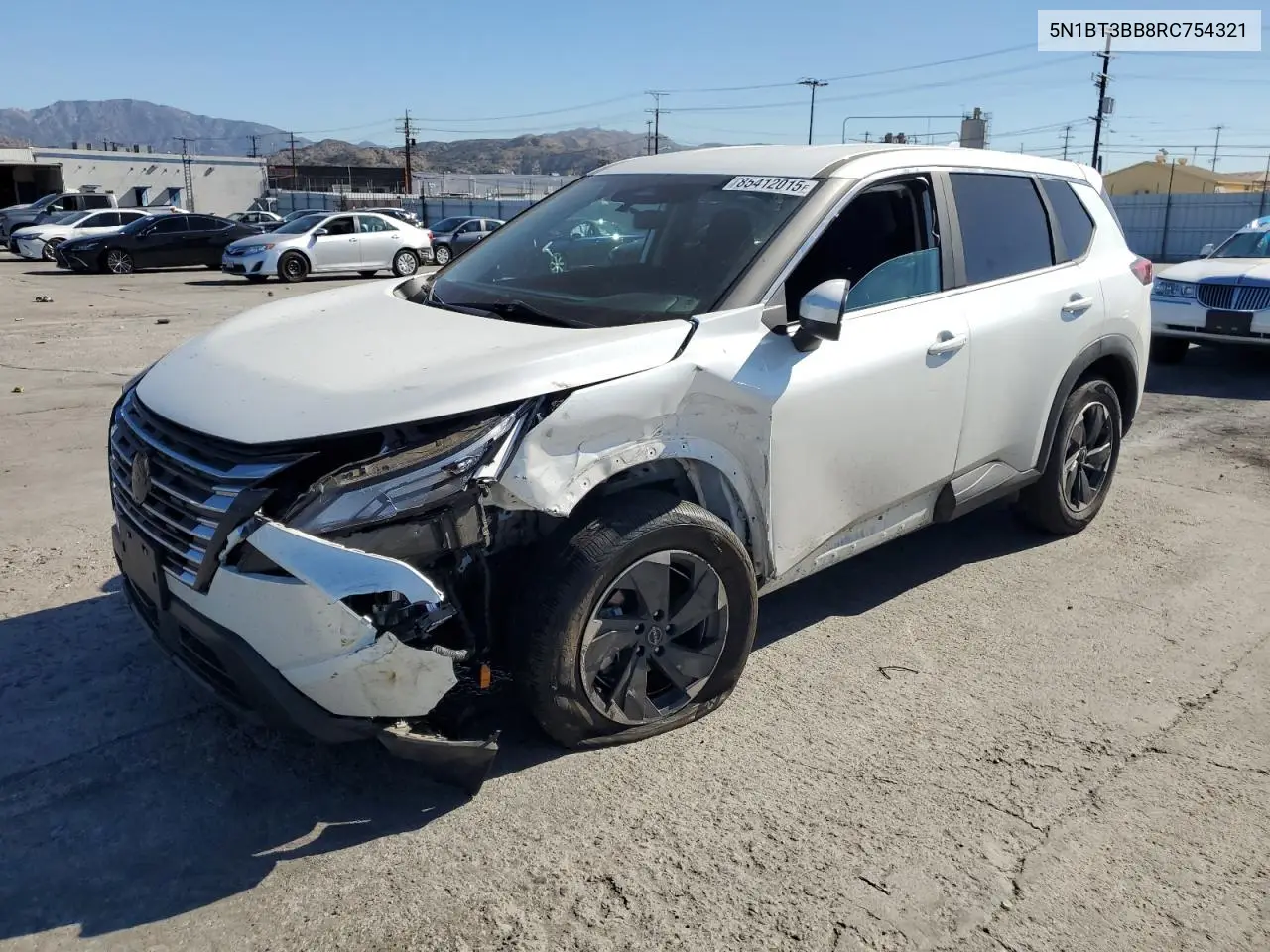 5N1BT3BB8RC754321 2024 Nissan Rogue Sv