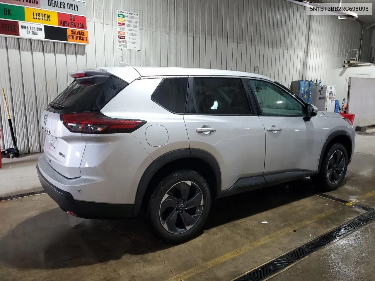 5N1BT3BB2RC698098 2024 Nissan Rogue Sv