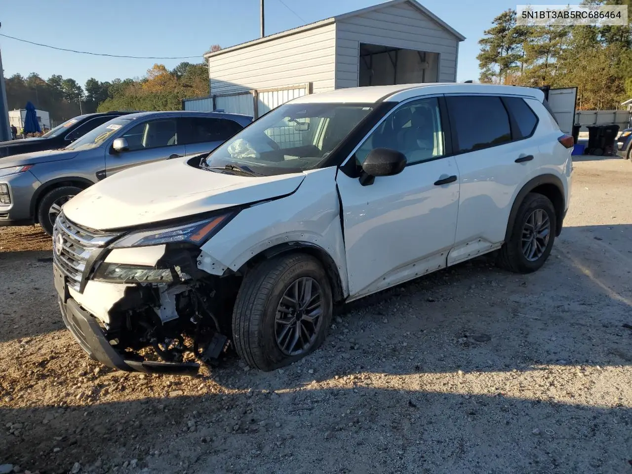 5N1BT3AB5RC686464 2024 Nissan Rogue S