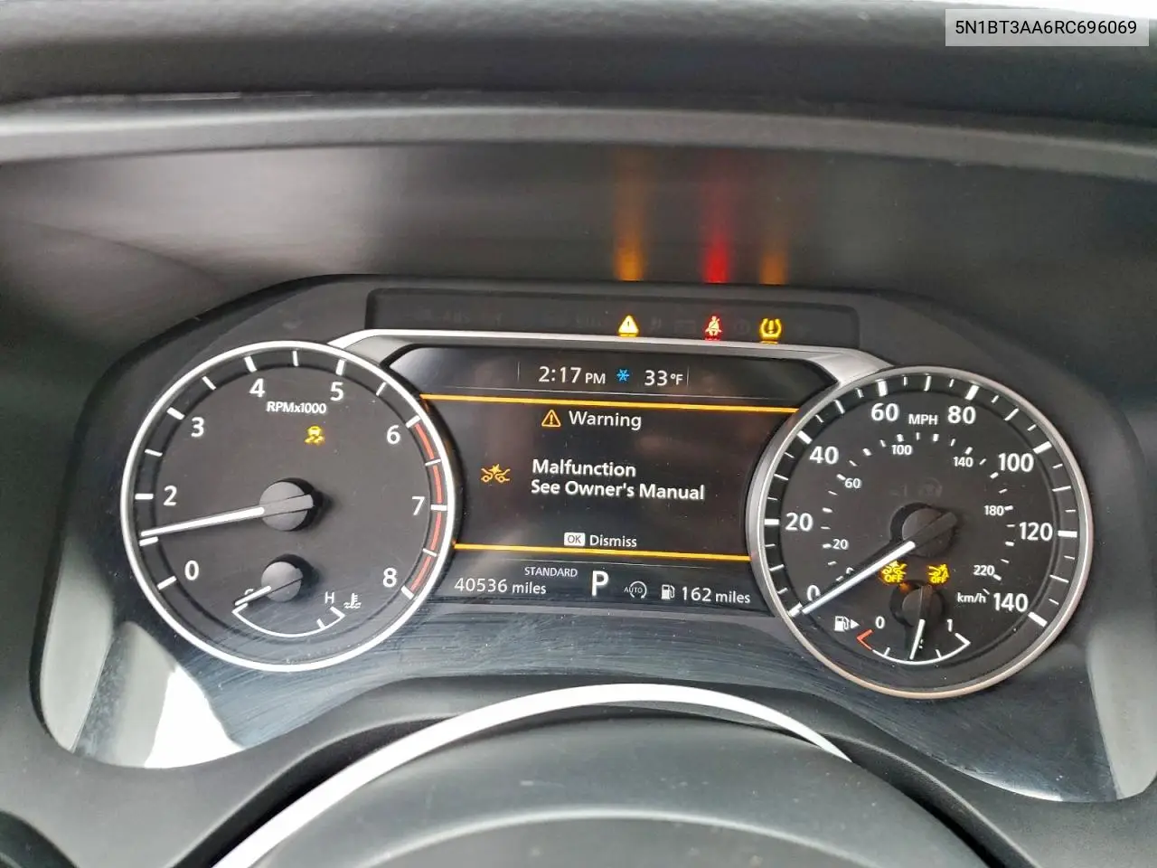 5N1BT3AA6RC696069 2024 Nissan Rogue S
