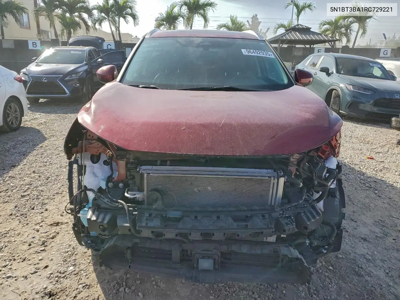5N1BT3BA1RC729221 2024 Nissan Rogue Sv