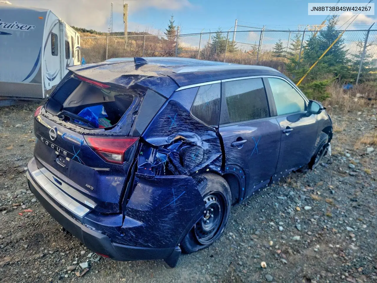 JN8BT3BB4SW424267 2025 Nissan Rogue Sv