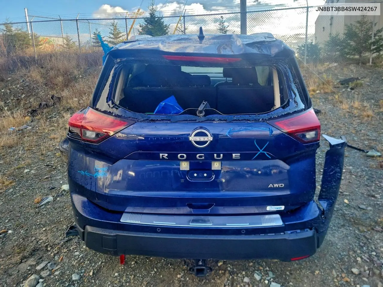 JN8BT3BB4SW424267 2025 Nissan Rogue Sv