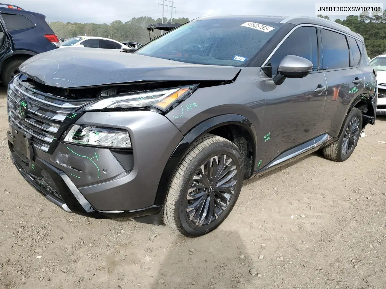 JN8BT3DCXSW102108 2025 Nissan Rogue Platinum