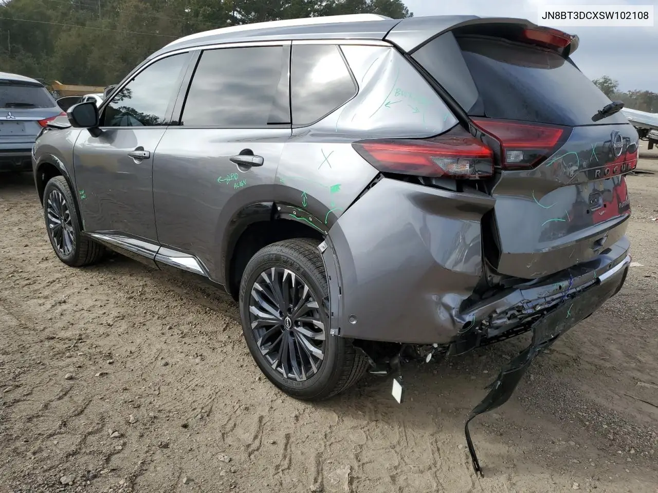 JN8BT3DCXSW102108 2025 Nissan Rogue Platinum