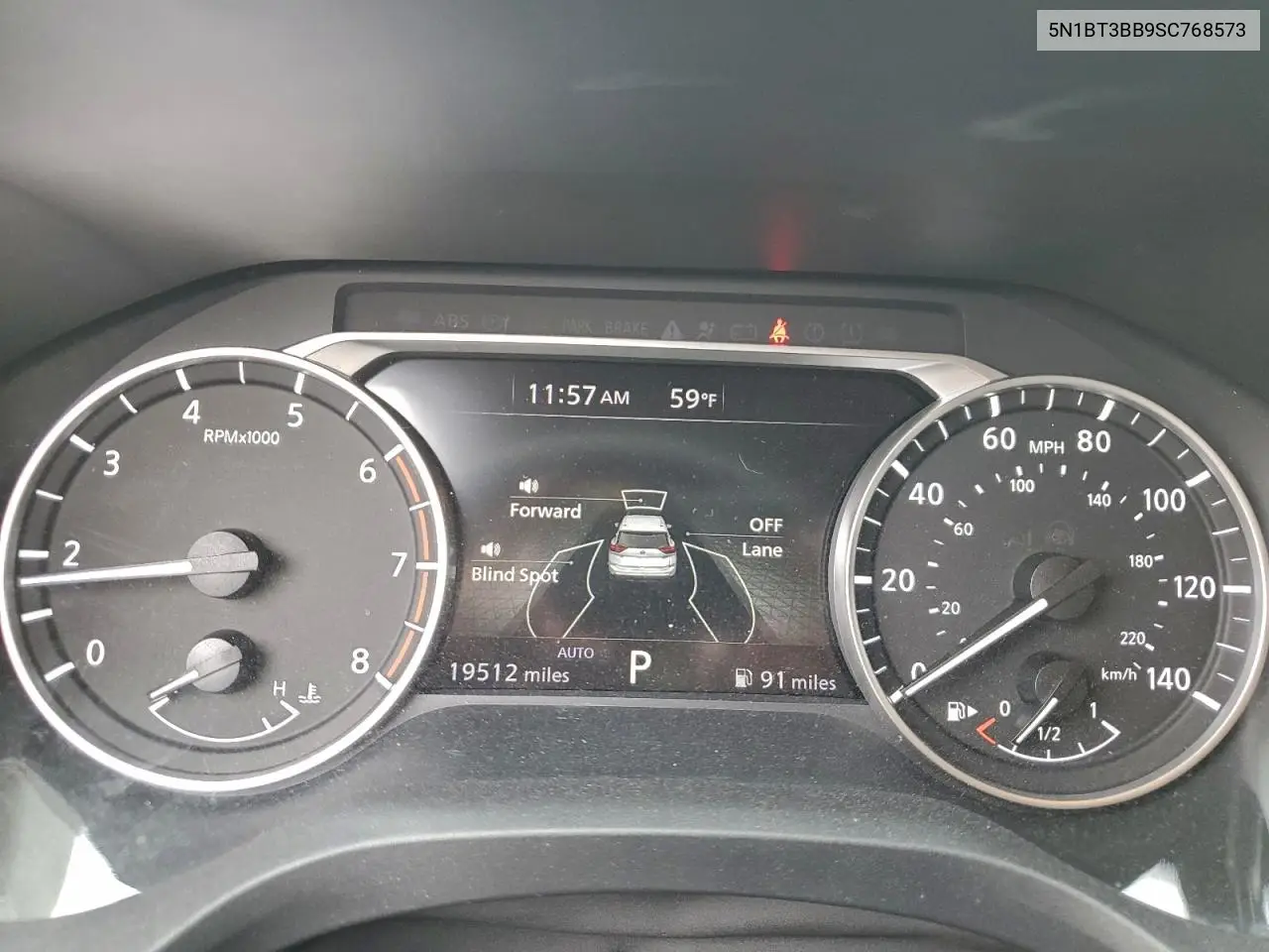 5N1BT3BB9SC768573 2025 Nissan Rogue Sv