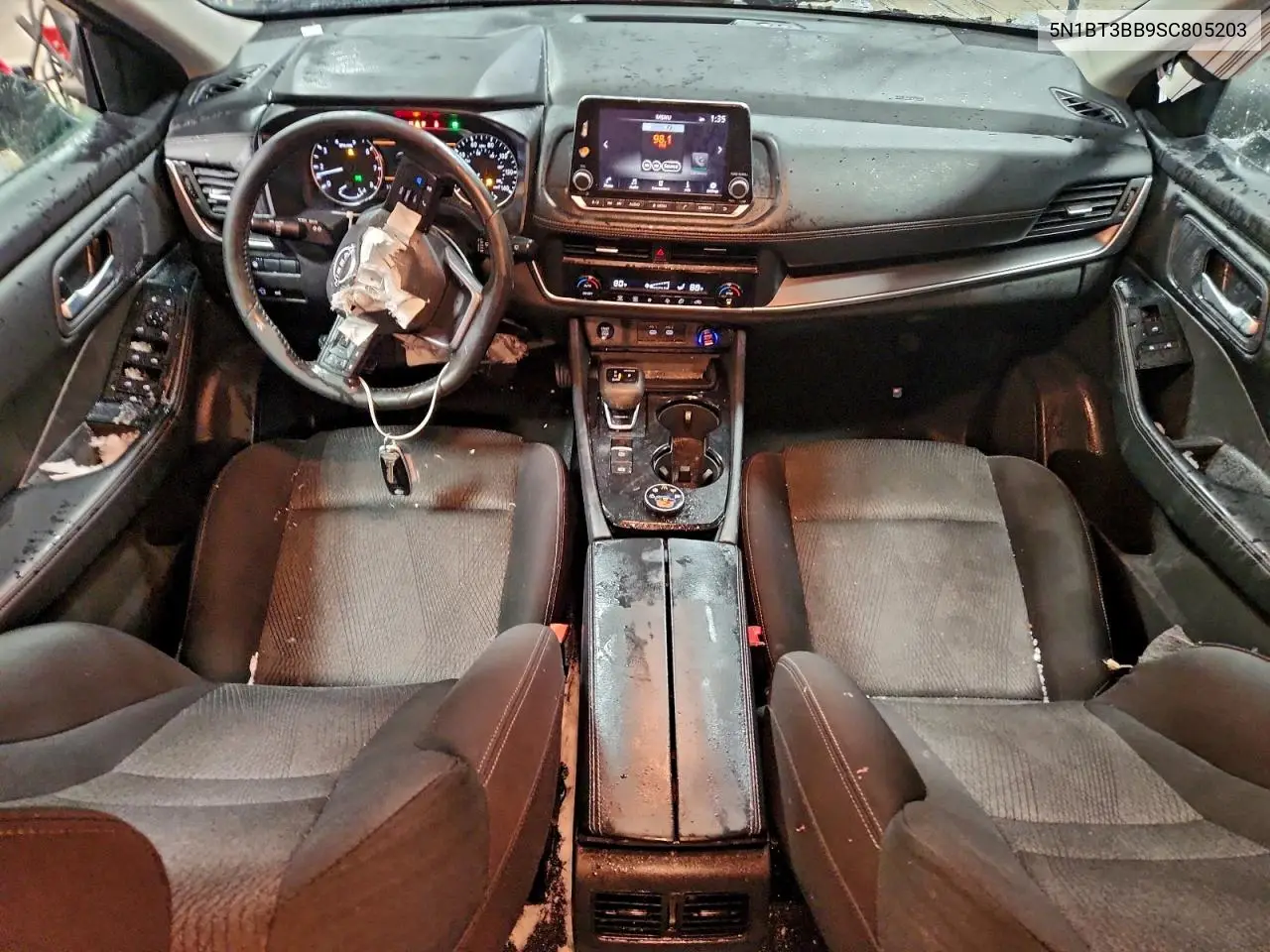 5N1BT3BB9SC805203 2025 Nissan Rogue Sv