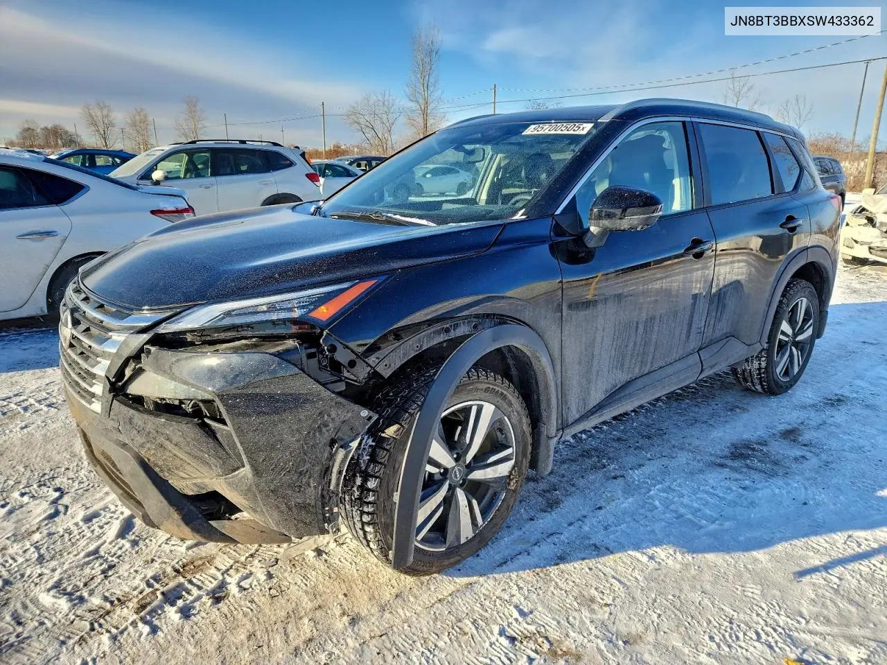 JN8BT3BBXSW433362 2025 Nissan Rogue Sv