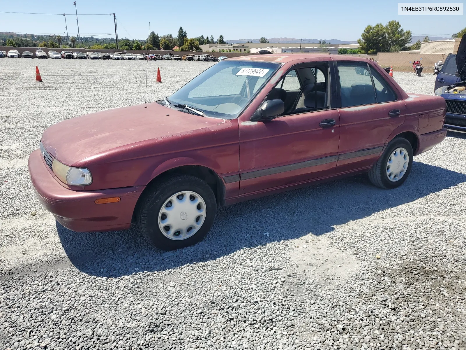 1N4EB31P6RC892530 1994 Nissan Sentra E