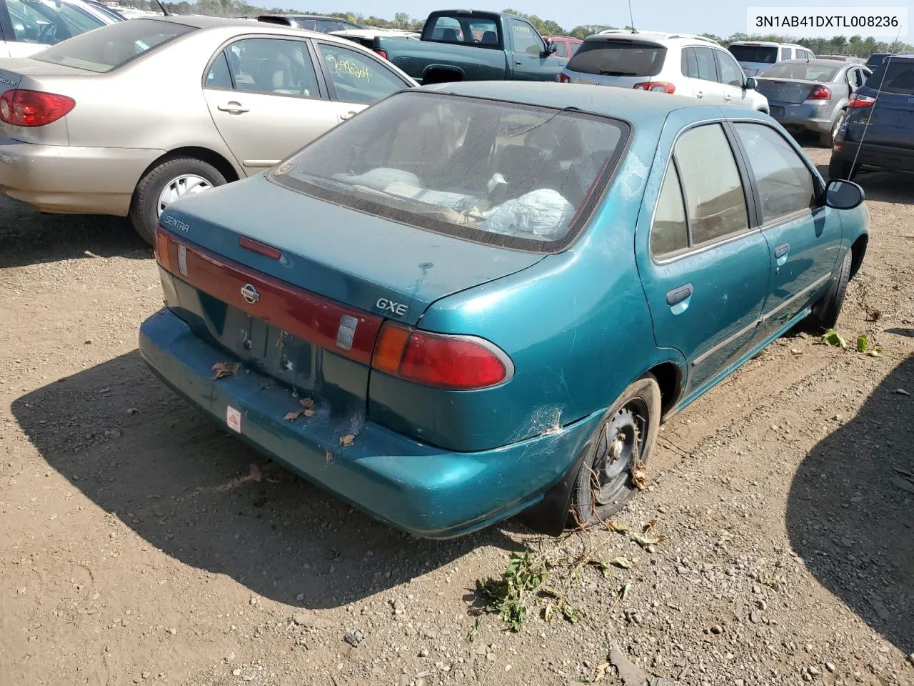 1996 Nissan Sentra Xe VIN: 3N1AB41DXTL008236 Lot: 71189824