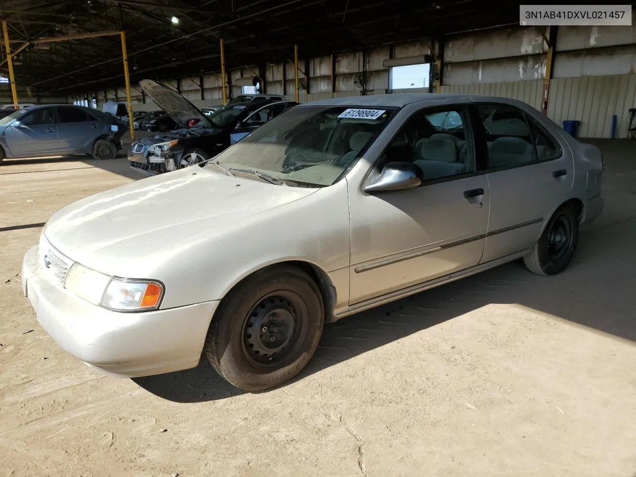 1997 Nissan Sentra Xe VIN: 3N1AB41DXVL021457 Lot: 61298904