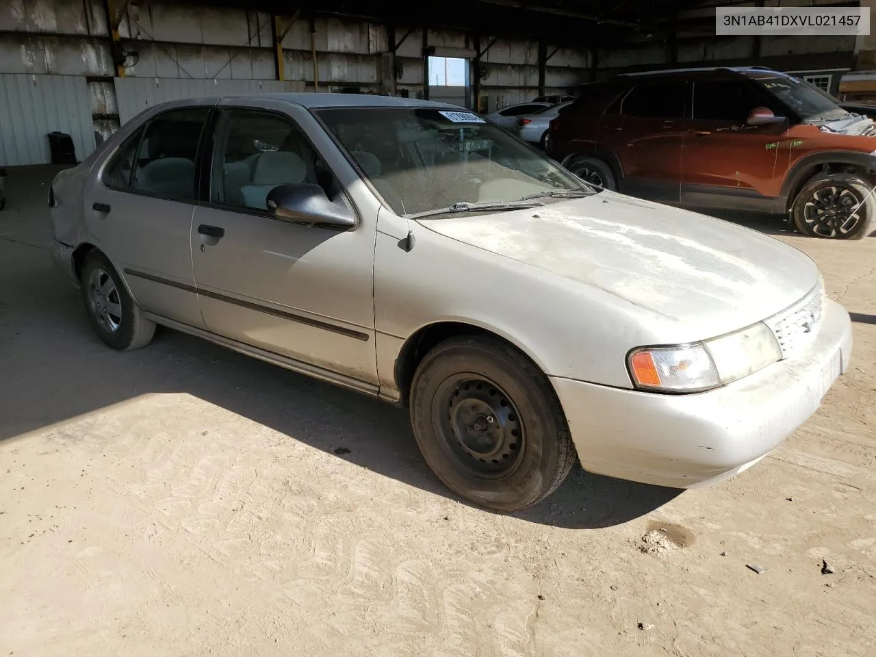 1997 Nissan Sentra Xe VIN: 3N1AB41DXVL021457 Lot: 61298904