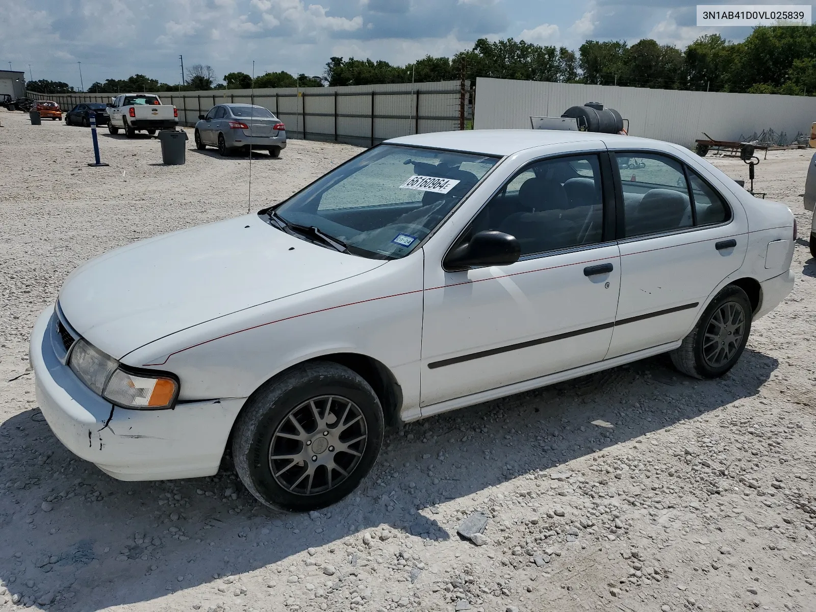 1997 Nissan Sentra Xe VIN: 3N1AB41D0VL025839 Lot: 66160964