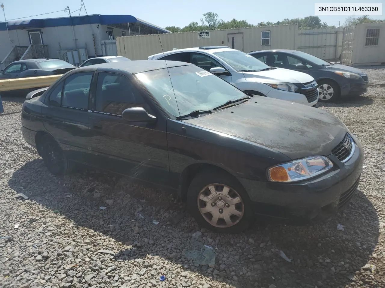 2001 Nissan Sentra Xe VIN: 3N1CB51D11L463360 Lot: 68662654