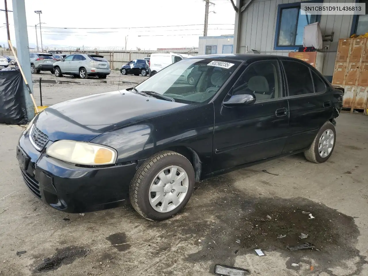 3N1CB51D91L436813 2001 Nissan Sentra Xe