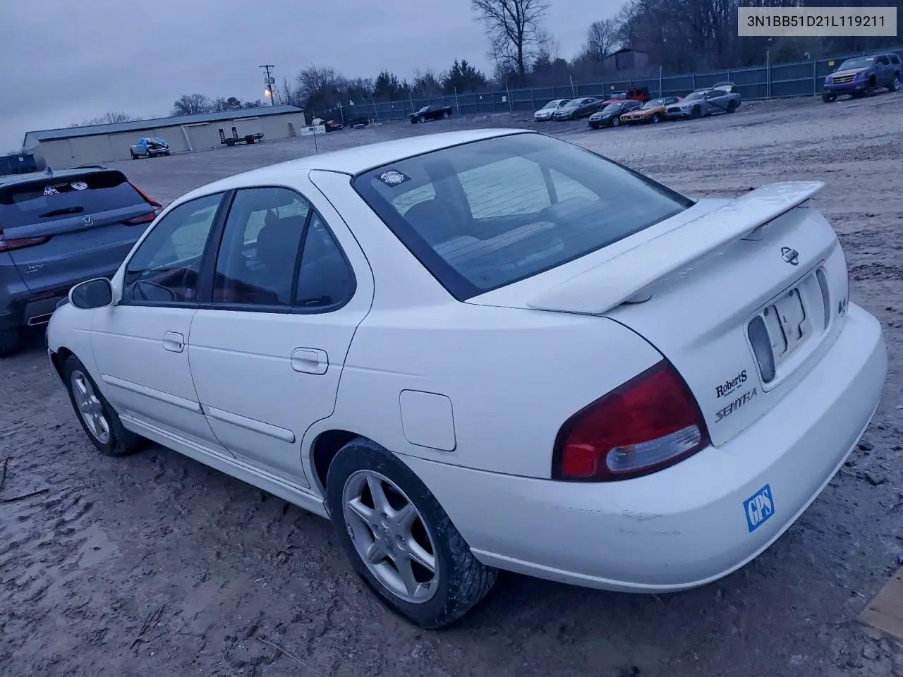 3N1BB51D21L119211 2001 Nissan Sentra Se