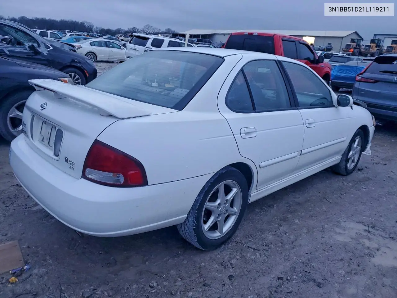 3N1BB51D21L119211 2001 Nissan Sentra Se