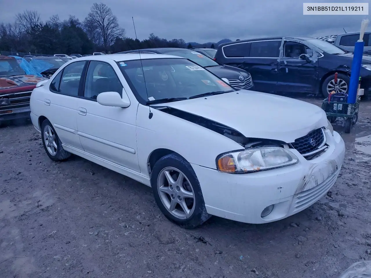 3N1BB51D21L119211 2001 Nissan Sentra Se