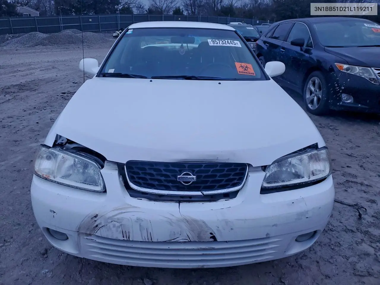 3N1BB51D21L119211 2001 Nissan Sentra Se