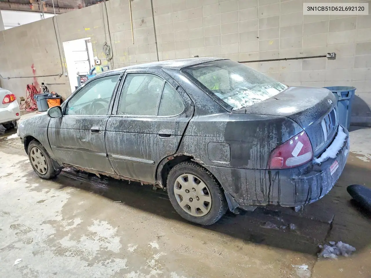 2002 Nissan Sentra Xe VIN: 3N1CB51D62L692120 Lot: 75842215