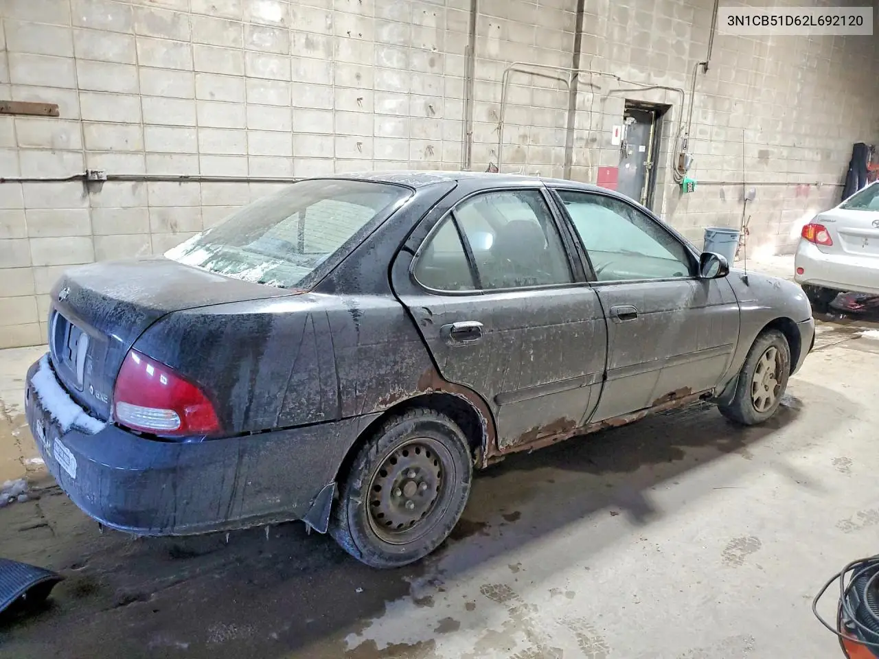 2002 Nissan Sentra Xe VIN: 3N1CB51D62L692120 Lot: 75842215