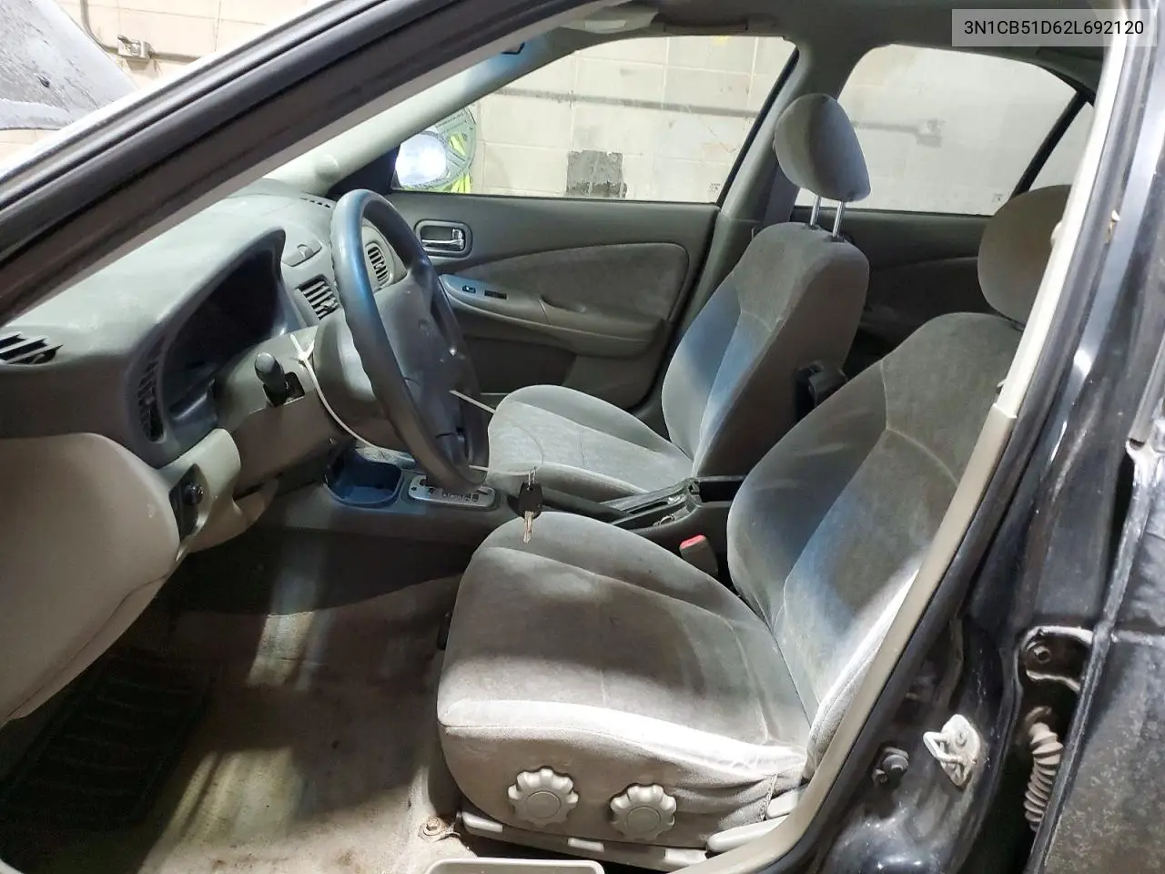 2002 Nissan Sentra Xe VIN: 3N1CB51D62L692120 Lot: 75842215