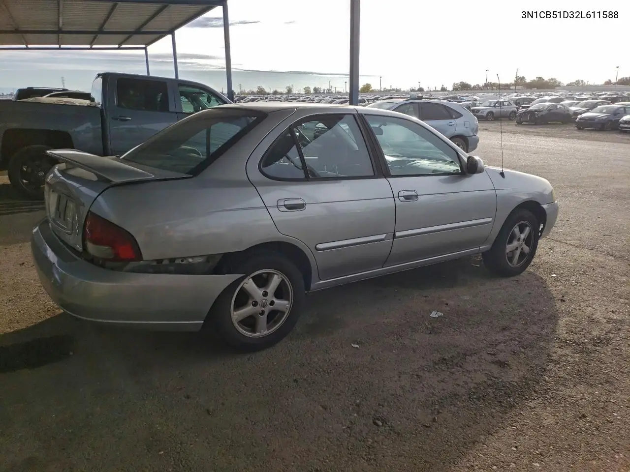 3N1CB51D32L611588 2002 Nissan Sentra Xe