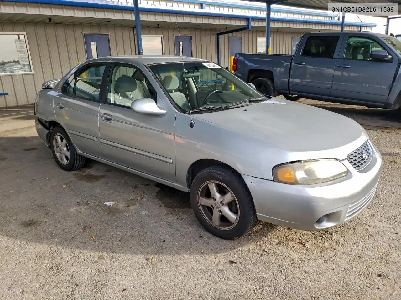 3N1CB51D32L611588 2002 Nissan Sentra Xe