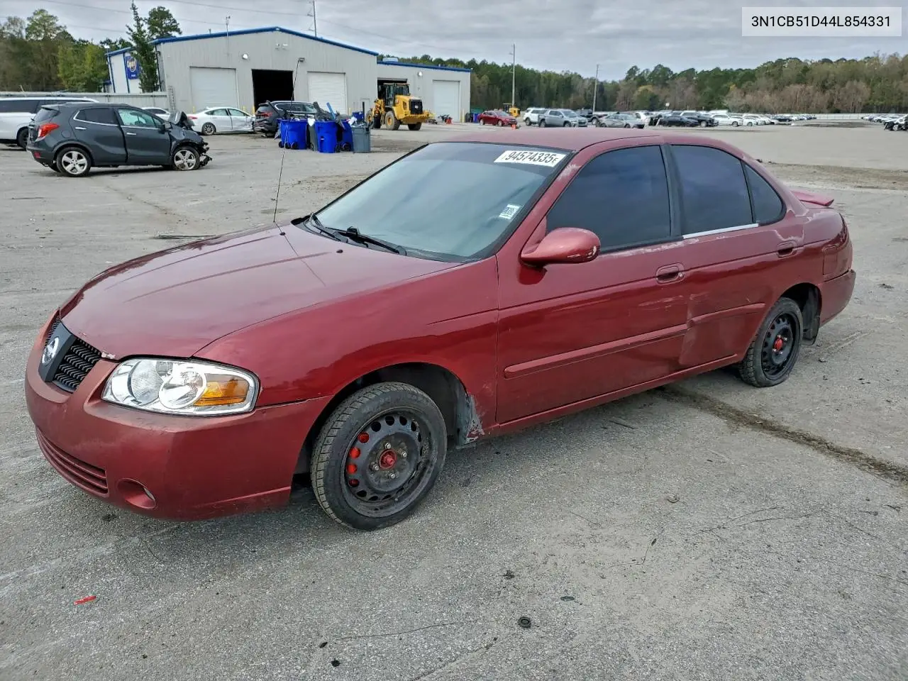 3N1CB51D44L854331 2004 Nissan Sentra 1.8
