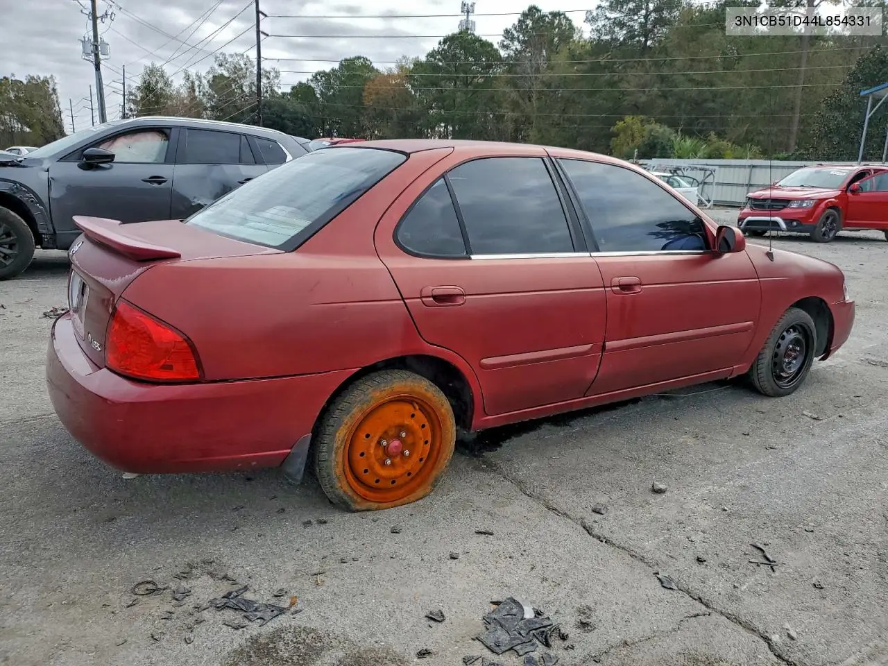 3N1CB51D44L854331 2004 Nissan Sentra 1.8