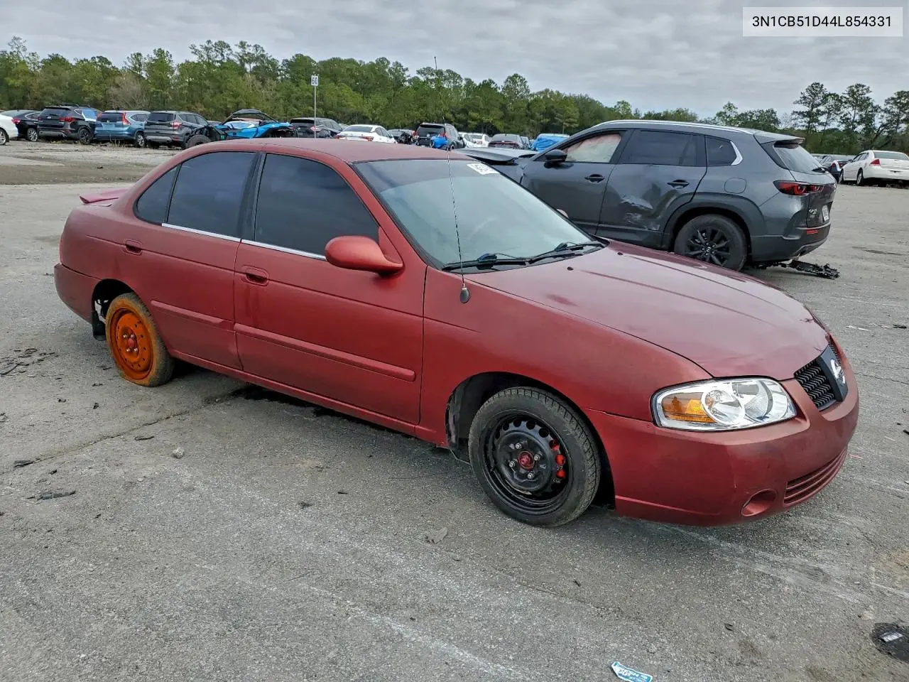 3N1CB51D44L854331 2004 Nissan Sentra 1.8
