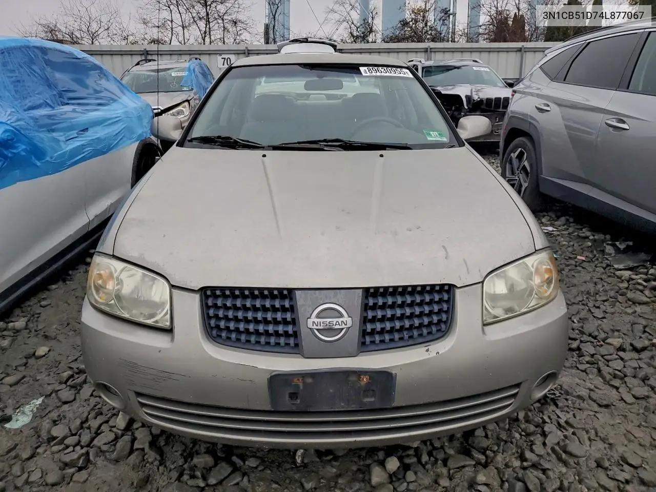 3N1CB51D74L877067 2004 Nissan Sentra 1.8